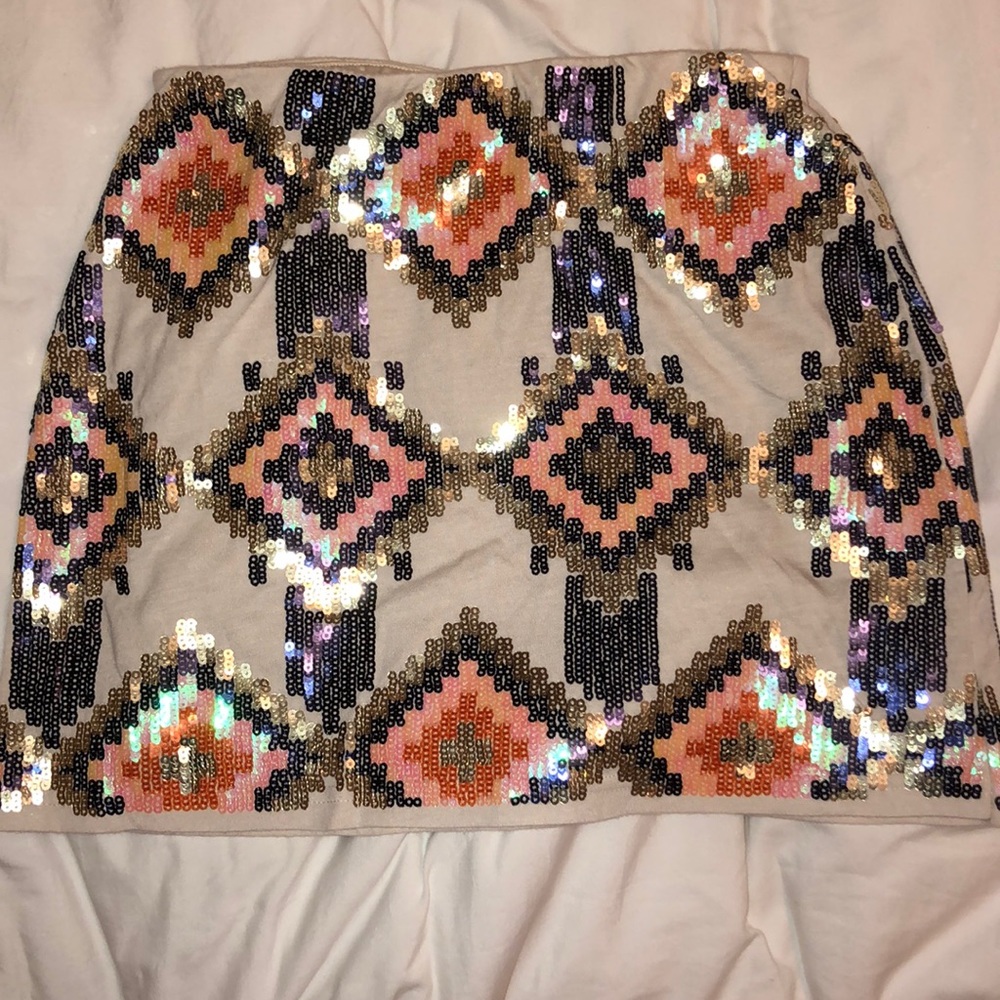 xs south moon under sparkles pencil skirt 💥✨